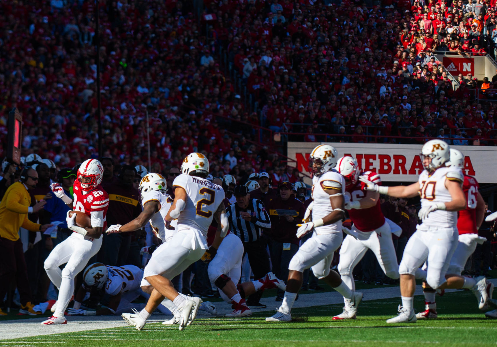 NU football vs. Minnesota, 10/20/18